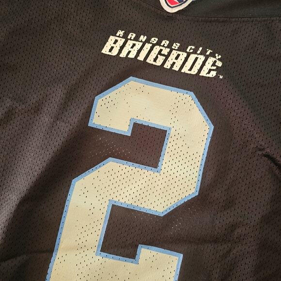 Rare Vintage Kansas City Brigade Arena Football Screenprint Jersey XXL - Picture 3 of 6